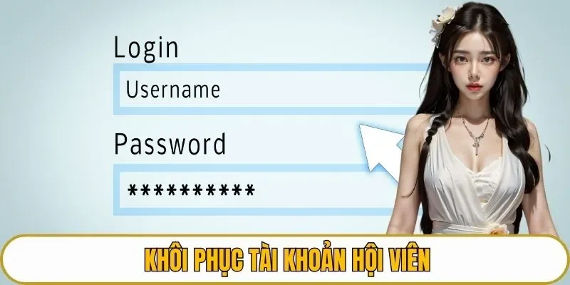Khôi phục tài khoản hội viên